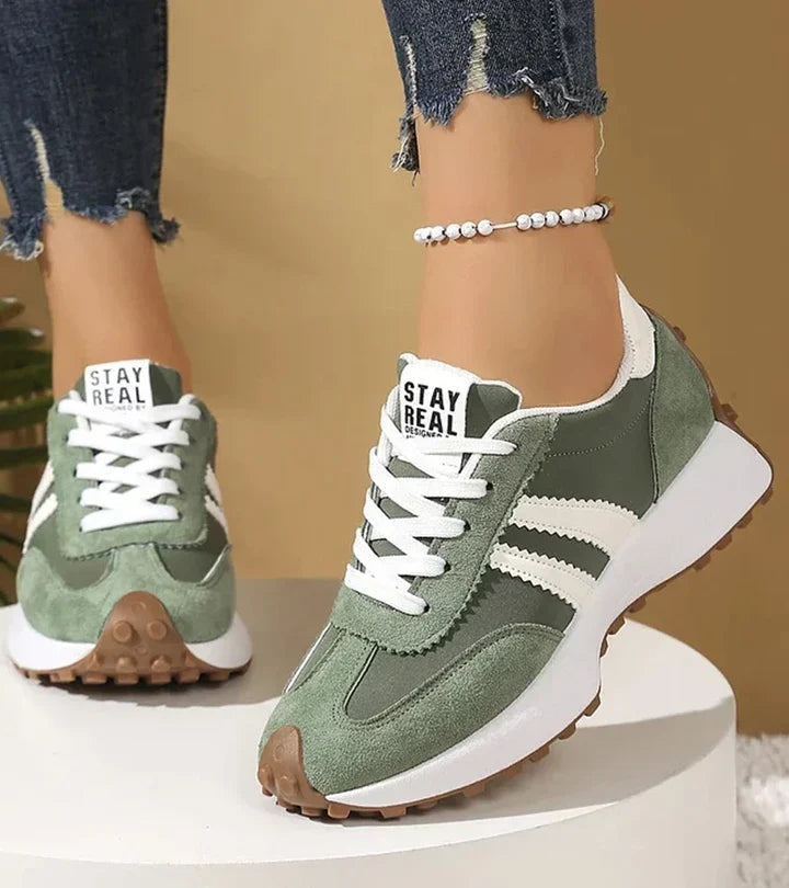 Ashley™ | Zapatillas retro con plataforma de estilo casual