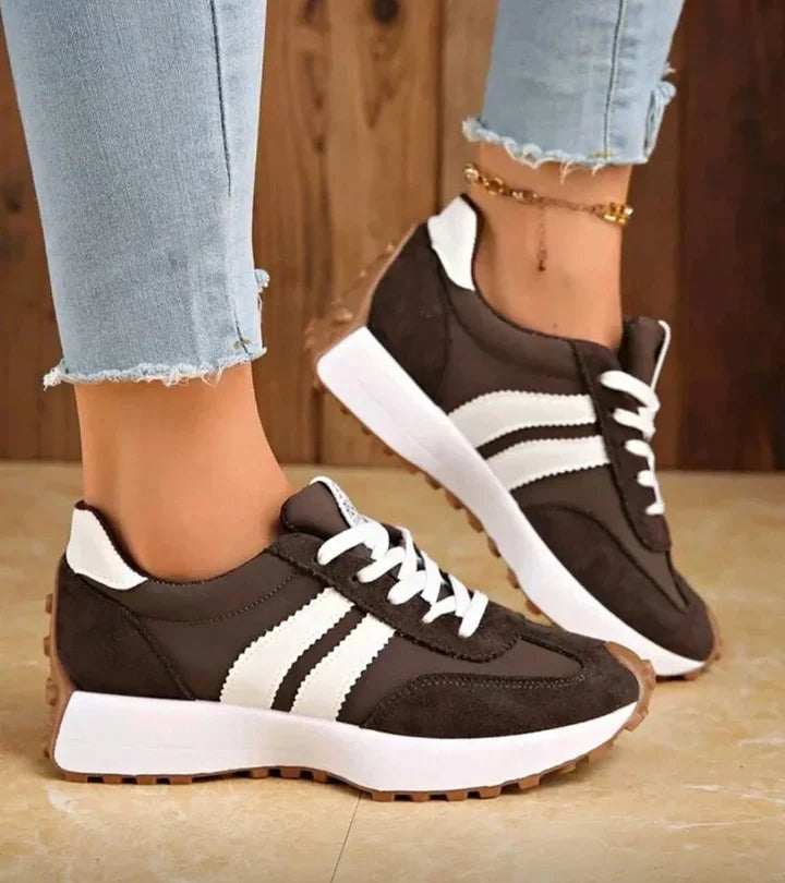 Ashley™ | Zapatillas retro con plataforma de estilo casual