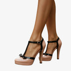 Celeste Tacones Elegantes para Eventos Especiales